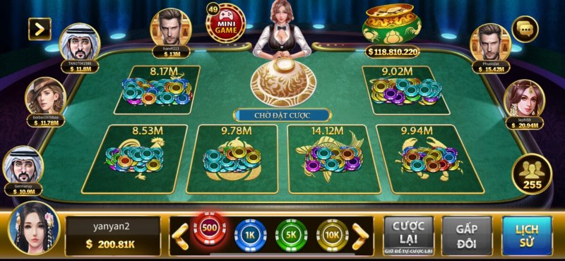 Những lưu ý khi chơi game Bầu Cua